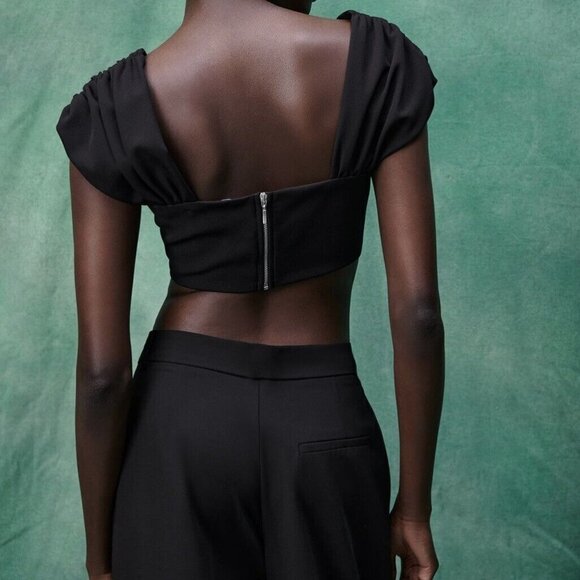 ZARA | Crop Top | Sz. S - Picture 5 of 8
